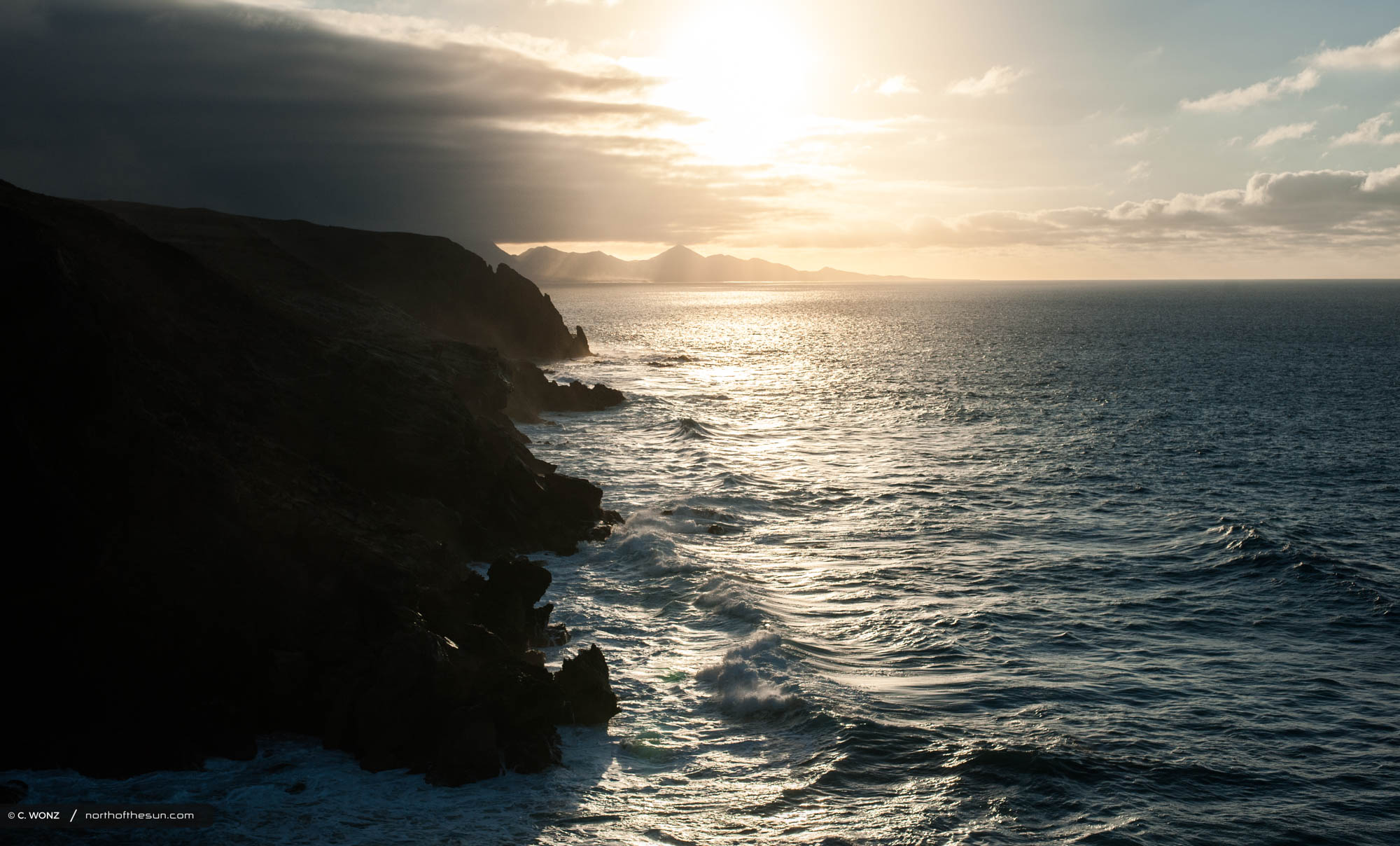 Canaria Island, sea, sunny winter, beach