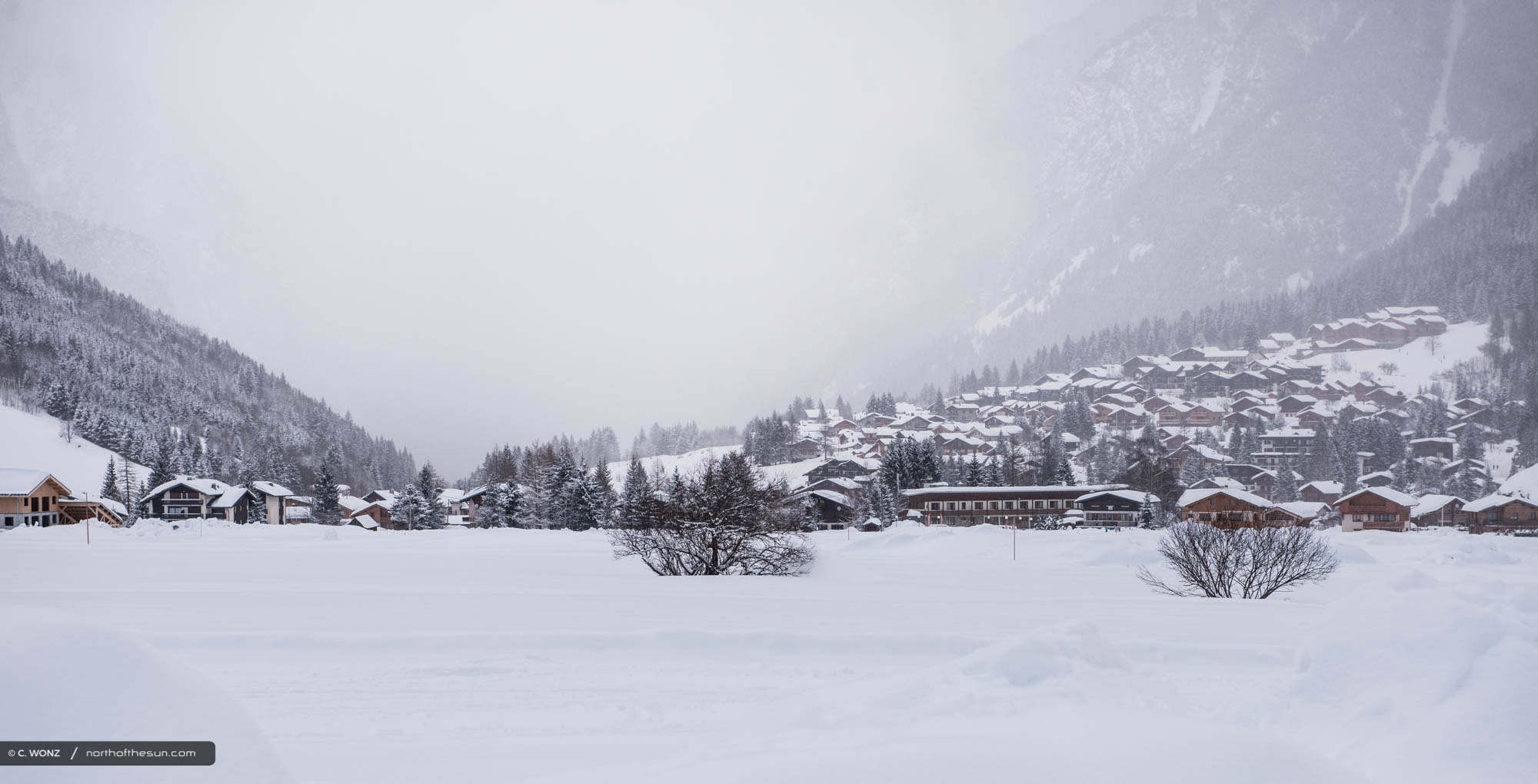 Pralognan-la-Vanoise, Winter, Snow, Mountains