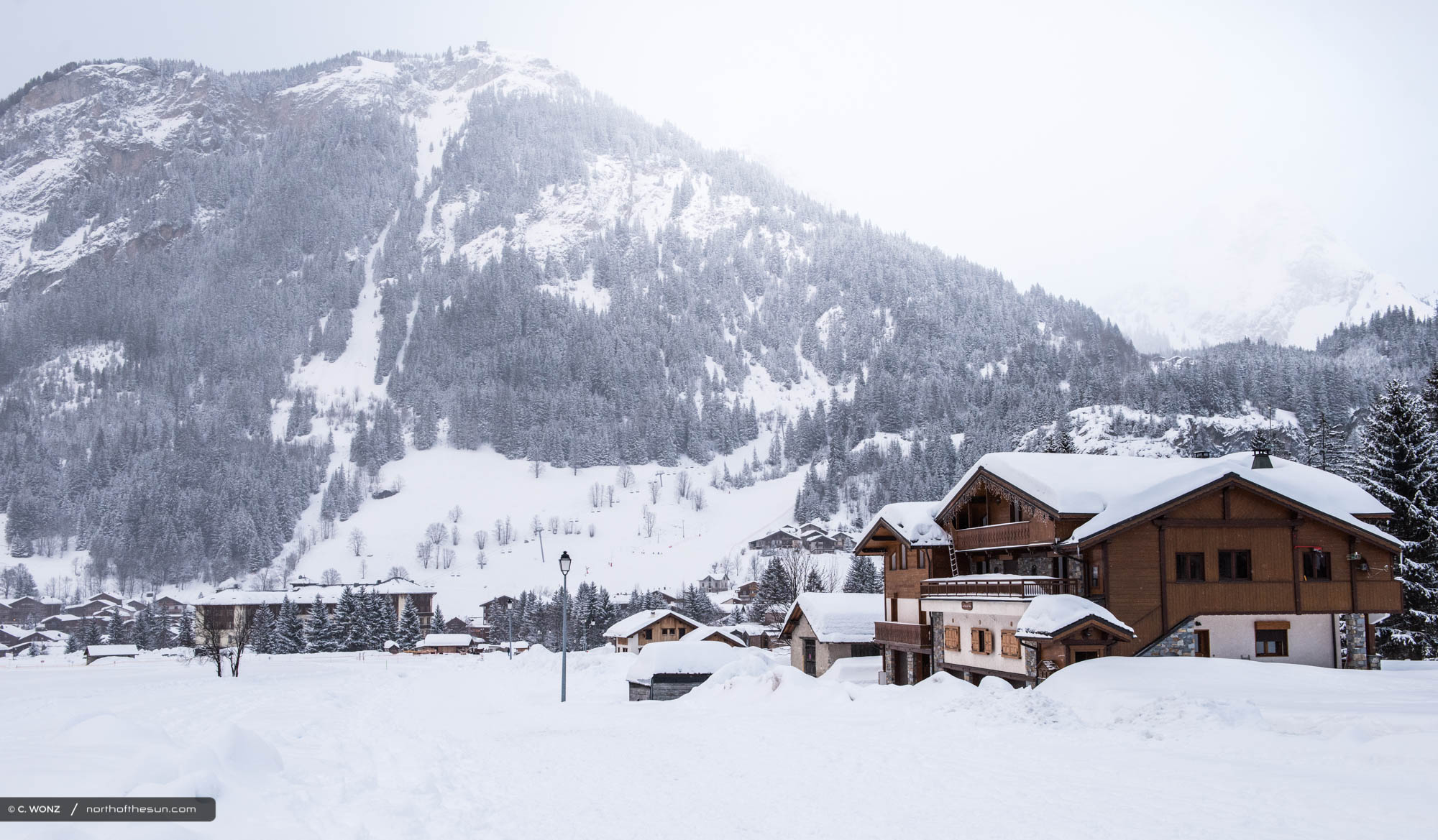 Pralognan-la-Vanoise, Winter, Snow, Mountains