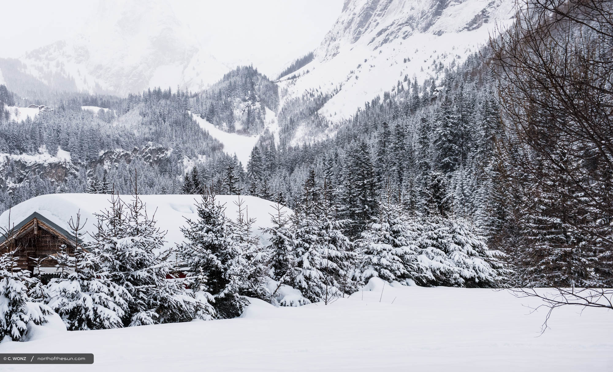 Pralognan-la-Vanoise, Winter, Snow, Mountains