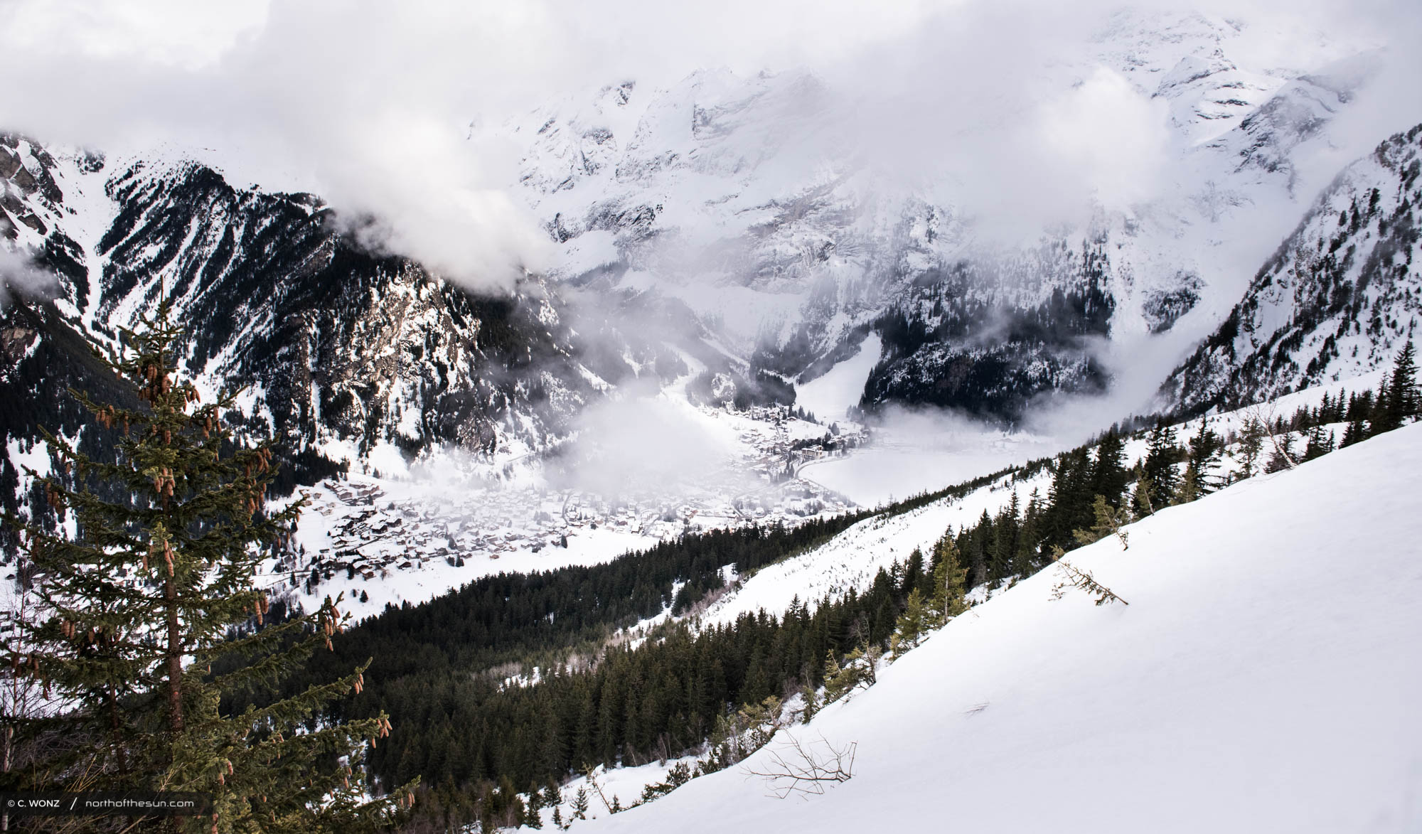 Pralognan-la-Vanoise, Winter, Snow, Mountains