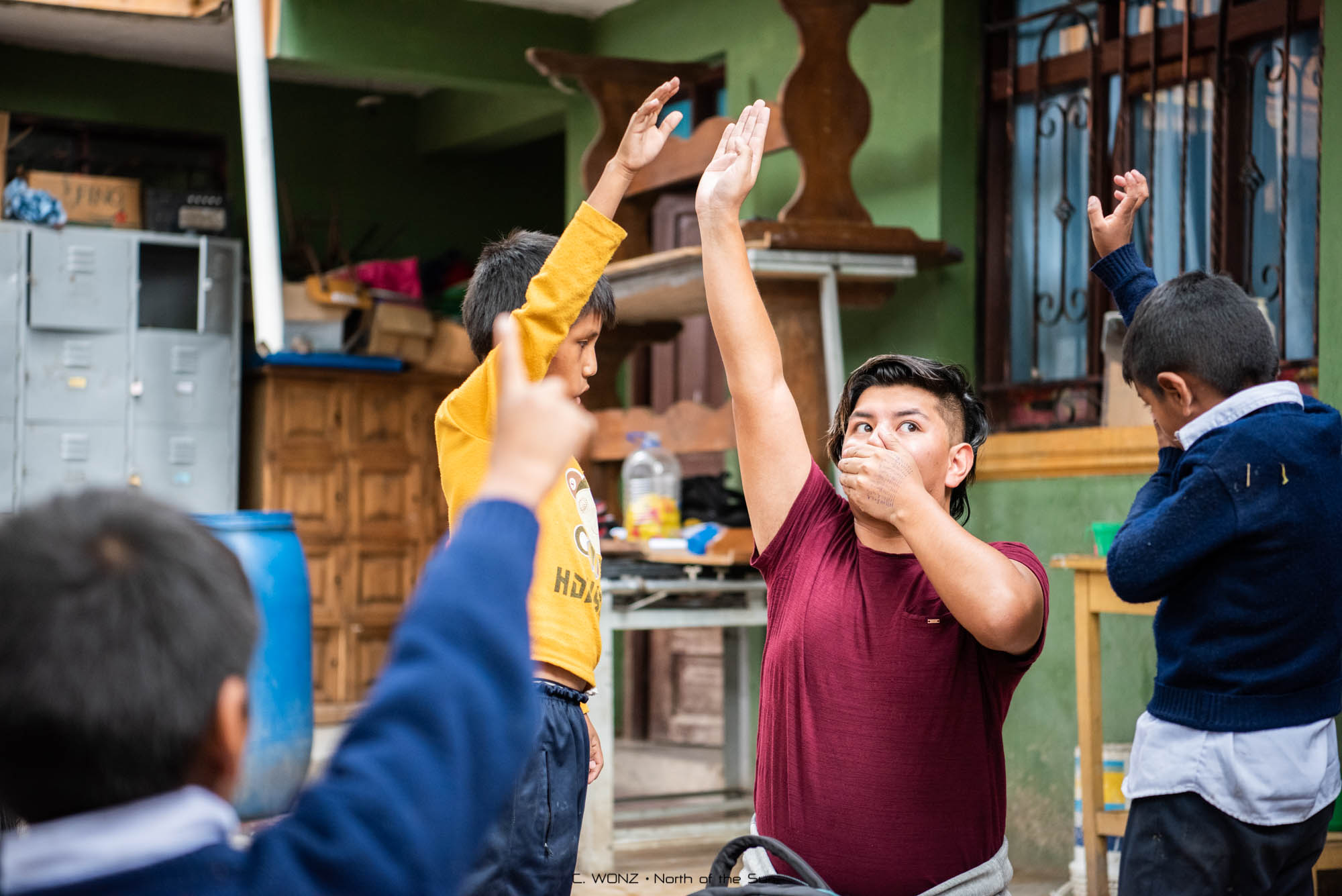 Casa de la Alegria, Beyond South America, Non-profit organization, photography documentary, inside