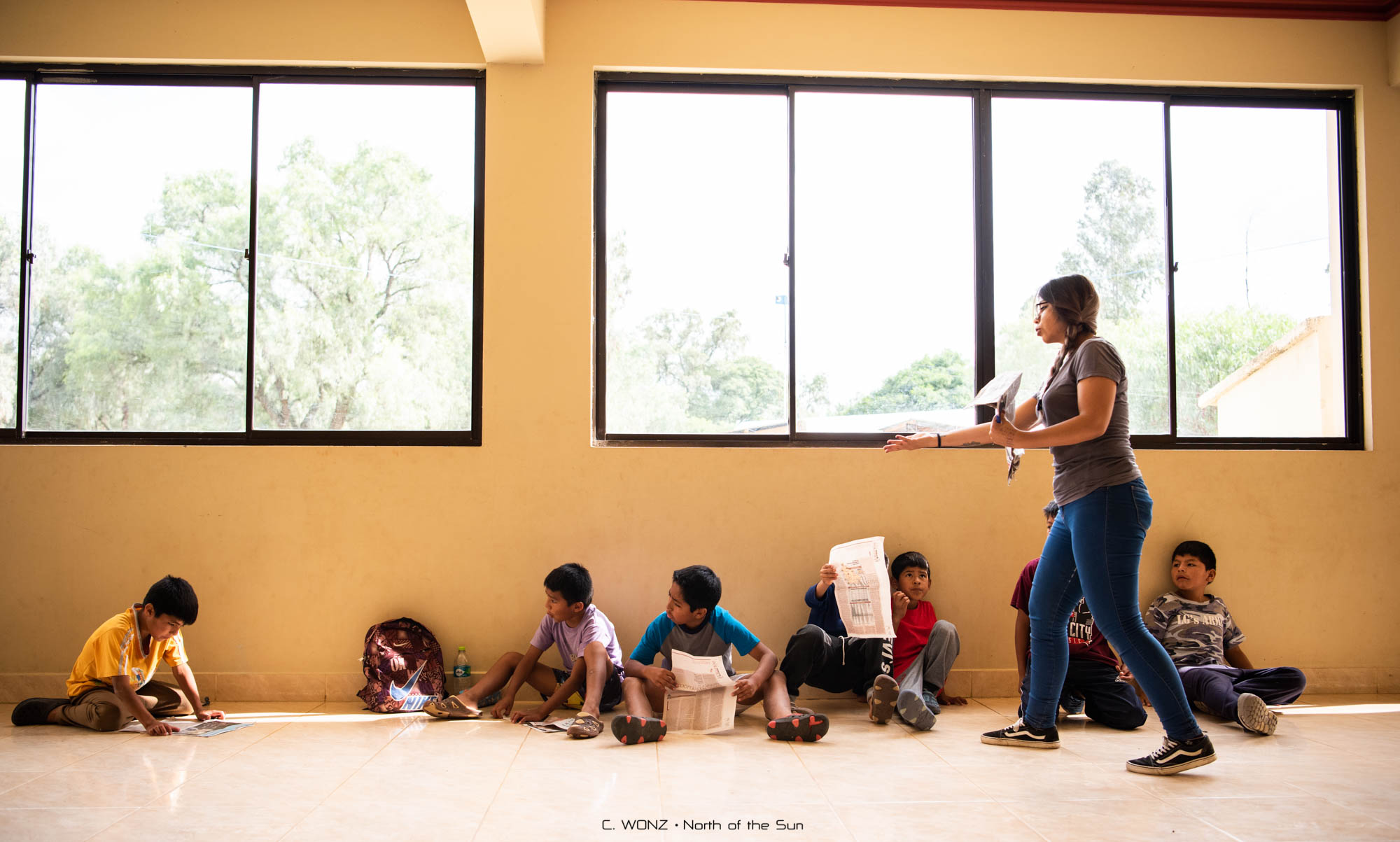 Casa de la Alegria, Beyond South America, Non-profit organization, photography documentary, inside