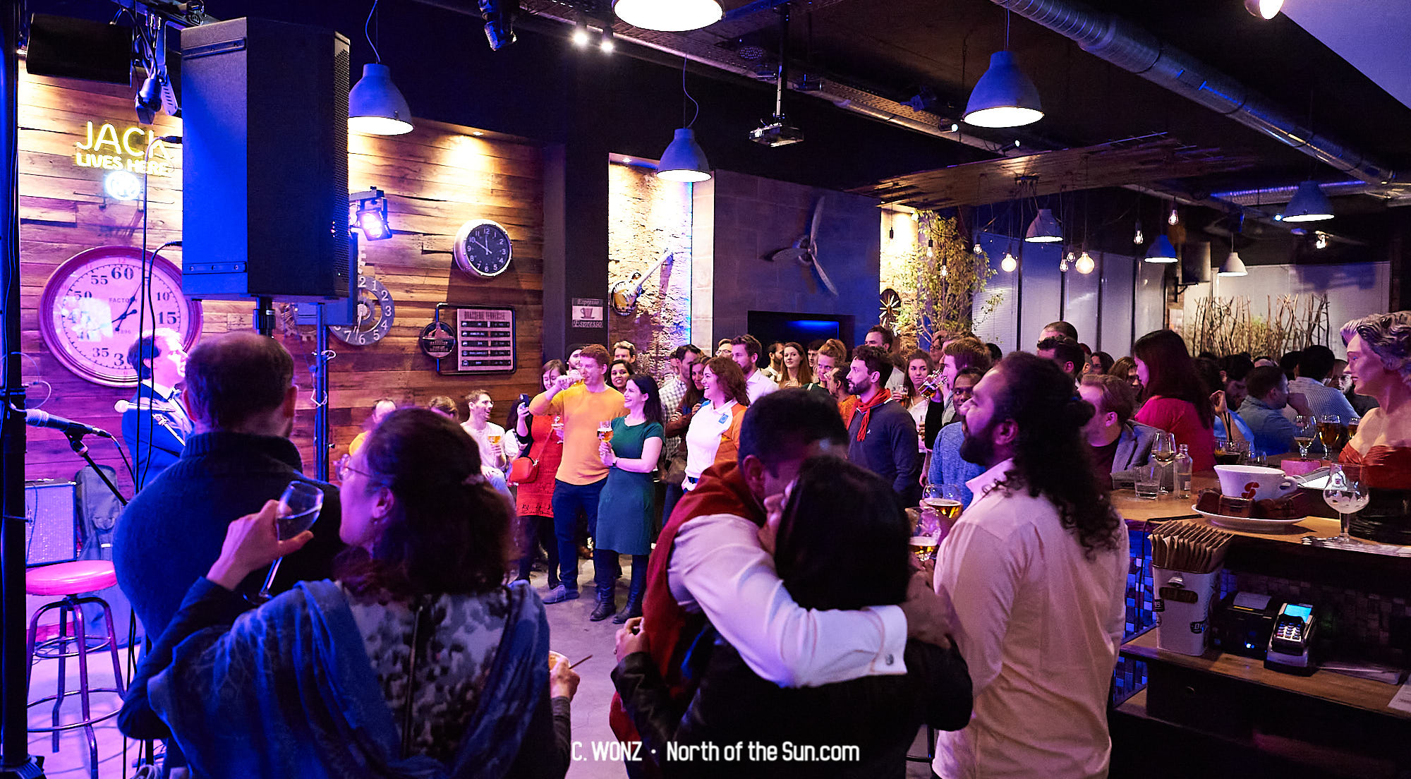 Raoul Van Kiete Belgian Integration Party - Concert - by C. Wonz North of the Sun Photography