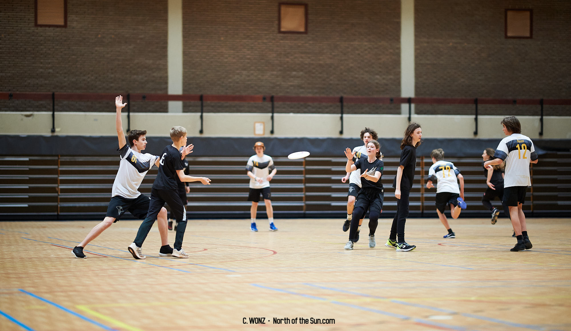 Belgian Ultimate Youth Indoor Championships U17 Playoffs 2020 by northofthesun.com